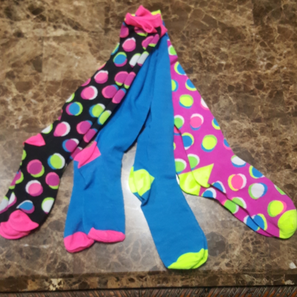 Colorful knee socks